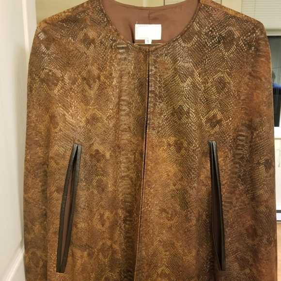 Alberto Makali Snake Print Capes - Picture 2 of 4